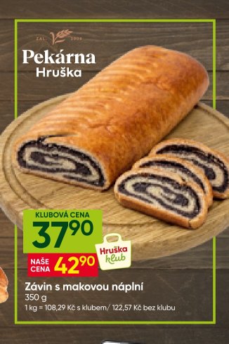 Závin s makovou náplní