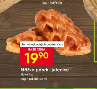Mřížka párek Ljutenice