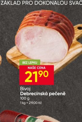 Bivoj Debrecínská pečeně