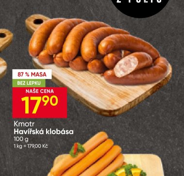 Kmotr Havířská klobása