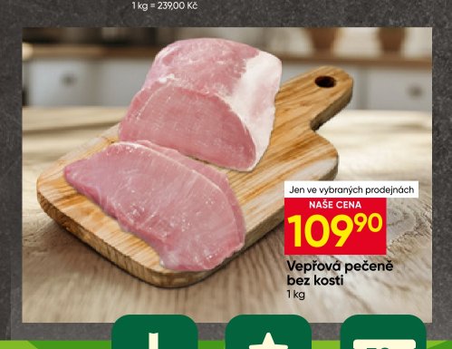 Vepřová pečeně bez kosti