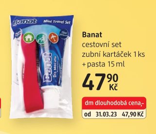 Banat cestovní set