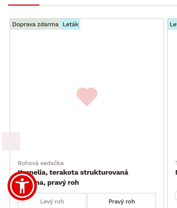 Rohová sedačka Kornelia, terakota strukturovaná látka, pravý roh