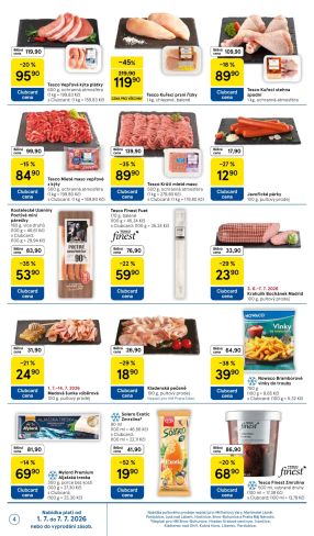 akční leták Tesco 1.7.2026-7.7.2026