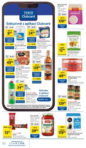 akční leták Tesco 1.7.2026-7.7.2026
