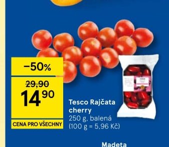 Tesco Rajčata cherry