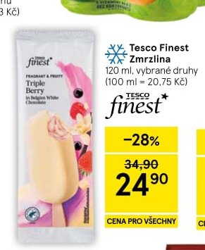 Tesco Finest Zmrzlina
