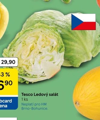 Tesco Ledový salát 1 ks
