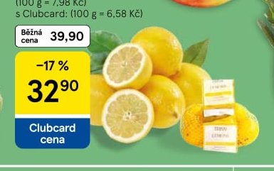 Tesco Citróny 500 g