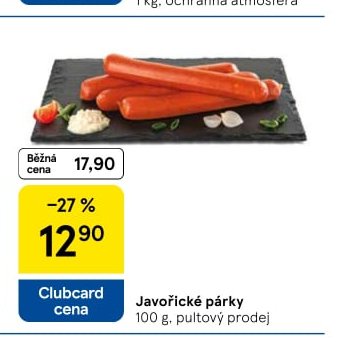 Javořické párky