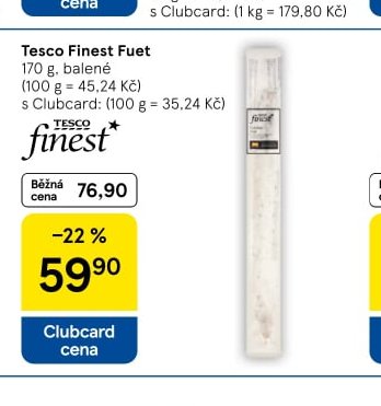Tesco Finest Fuet