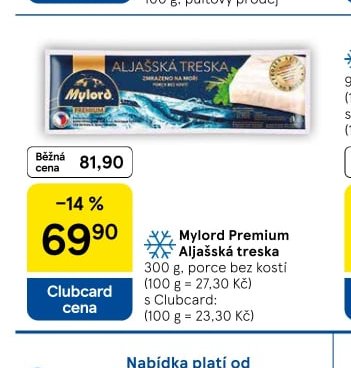 Mylord Premium Aljašská treska