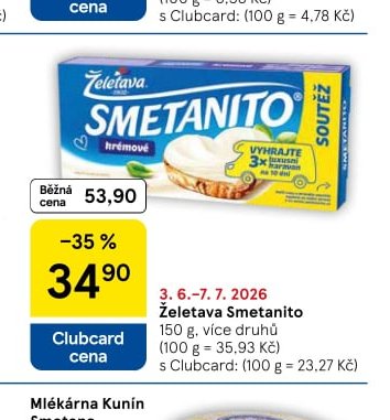 Želetava Smetanito