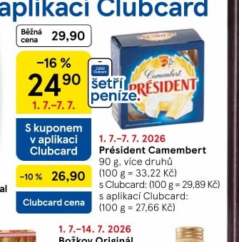 Président Camembert 90 g