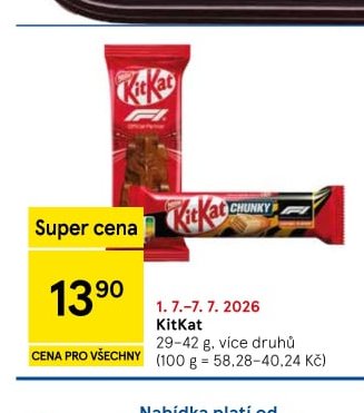 KitKat 29-42 g