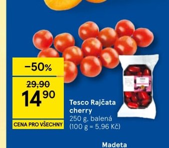 Tesco Rajčata cherry