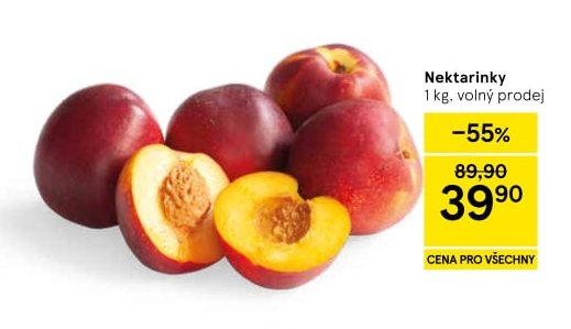 Nektarinky 1 kg