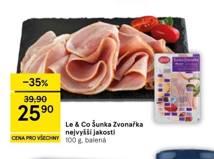 Le & Co Šunka Zvonařka 100 g