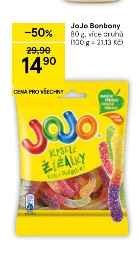 JoJo Bonbony 80 g