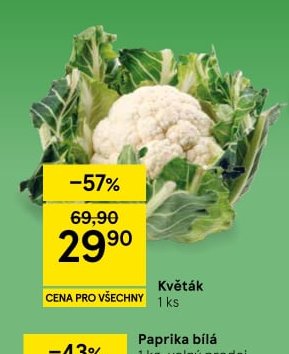 Květák 1 ks