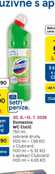 Domestos WC čistič