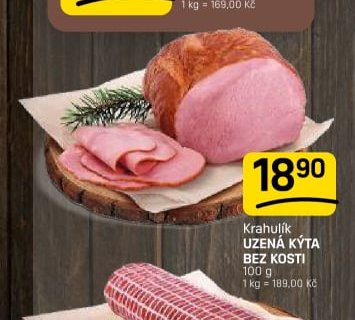 Krahulík UZENÁ KÝTA BEZ KOSTI