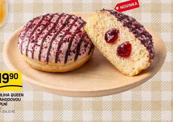 KOBLIHA QUEEN S JAHODOVOU NÁPLNÍ