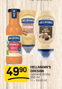 HELLMANN'S DRESINK