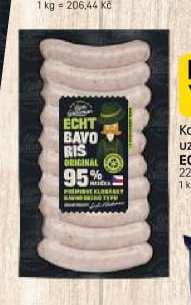 Kostelecké uzeniny ECHT BAVORIŠ