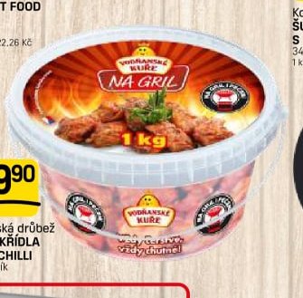 Vodňanská drůbež KUŘECÍ KŘÍDLA SWEET CHILLI