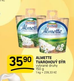 ALMETTE TVAROHOVÝ SÝR