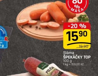 Sláma špekáčky top