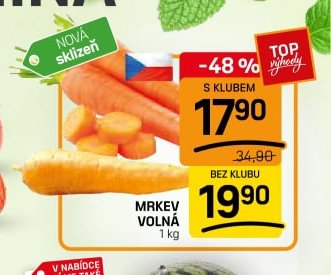 MRKEV VOLNÁ 1 kg
