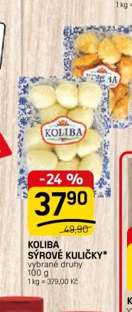 Koliba sýrové kuličky