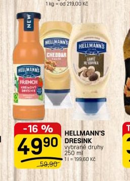 Hellmann's dresink