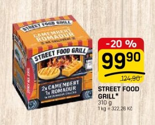 STREET FOOD GRILL 310 g