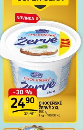 CHOCEŇSKÉ ŽERVÉ XXL