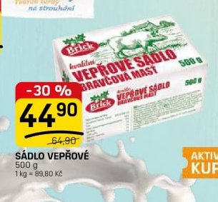 SÁDLO VEPŘOVÉ