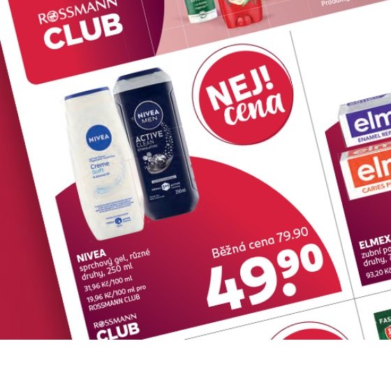 Nivea sprchový gel