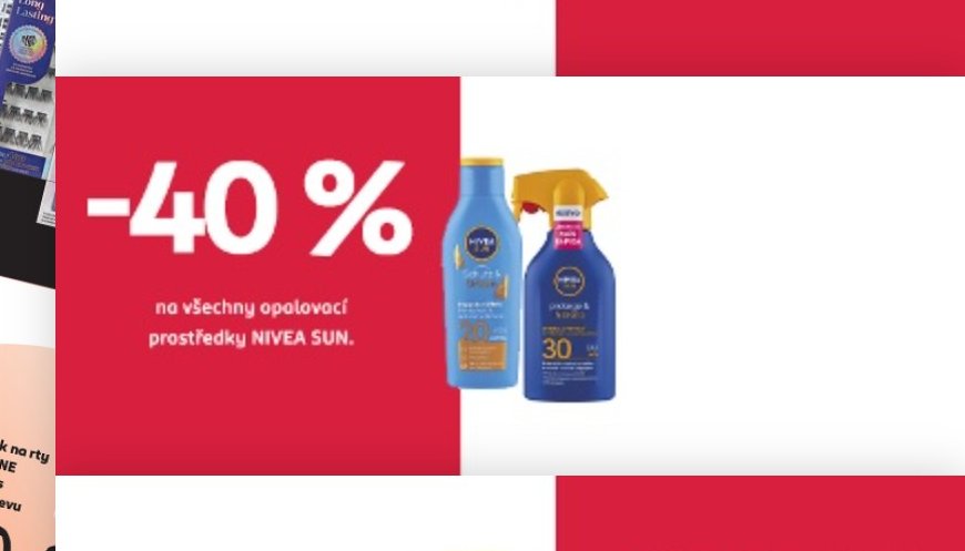Nivea Sun opalovací prostředky
