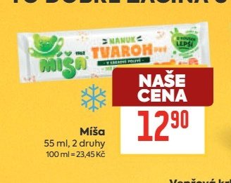 Miša tvarohový nanuk