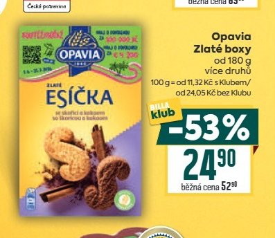 Opavia Zlaté esíčka