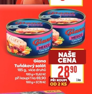 Giana Tuňákový salát