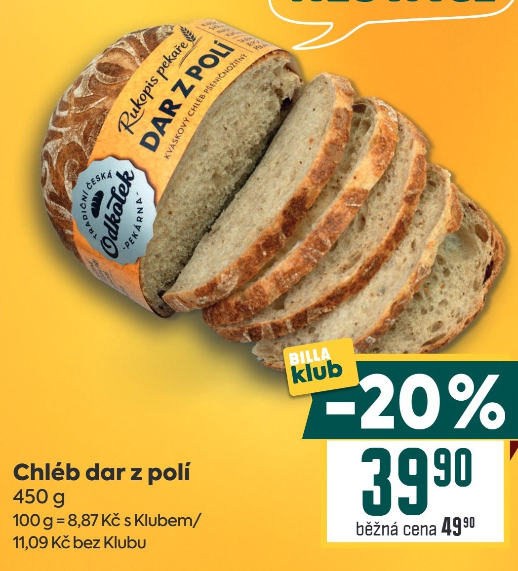 Chléb dar z polí