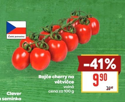 Rajče cherry na větvičce