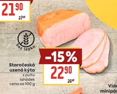 Staročeská uzená kýta