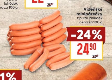 Vídeňské minipárečky