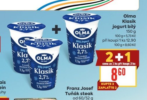 Olma Klasik jogurt bílý