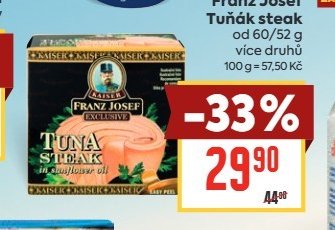 Franz Josef Tuňák steak