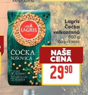 Lagris Čočka velkozrnná